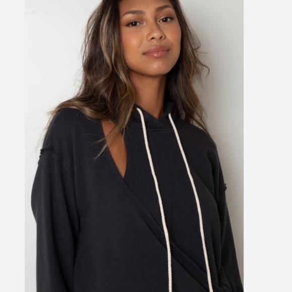 Sweatshirt R G Kane wrap hooded sweatshirt NWT - Picture 4 of 6